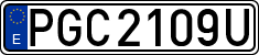 License plates of Spain, Official and military plates