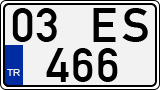 License plate of Turkey, Regular plates