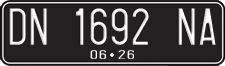 License plate of Indonesia, Regular plates