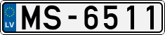License plate of Latvia, Regular car plates