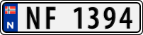 License plate of Norway, Trailers, motorcycles, special vehicles