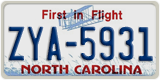 North Carolina, ABC-1234