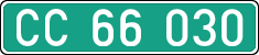 License plates of Spain, Diplomatic