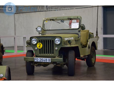 PO 2648 B, VIASA Jeep-Willys MB-CJ3B