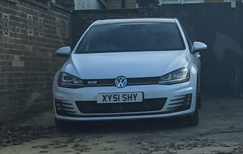 XY51SHY, Volkswagen Golf 7th gen 5-door Hatch (5G), 2012–2017