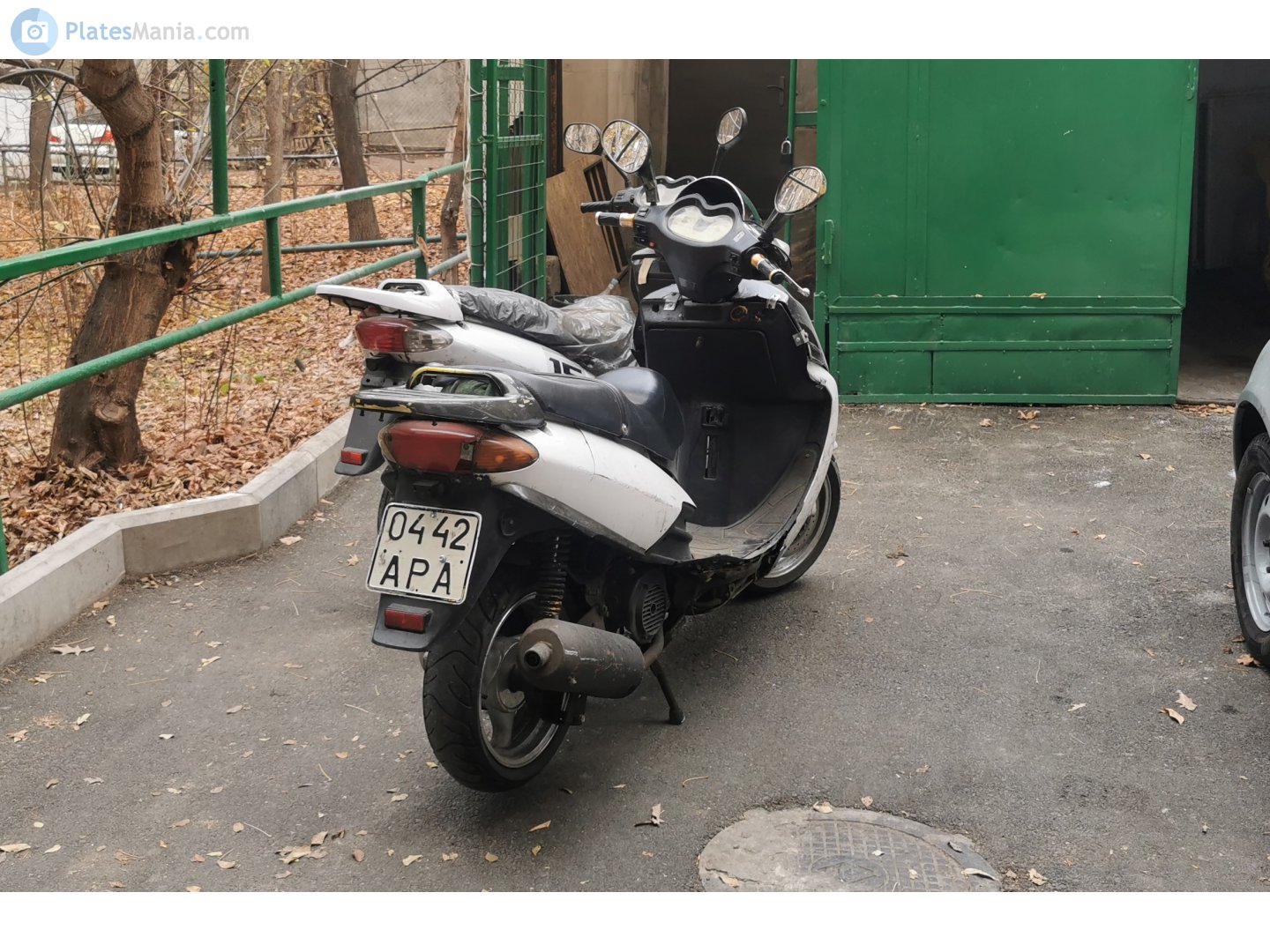 0442 АРА, License plate without vehicle 