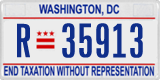 District of Columbia, Rental cars (R-12345)