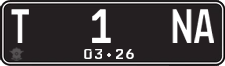 License plate of Indonesia, Regular plates