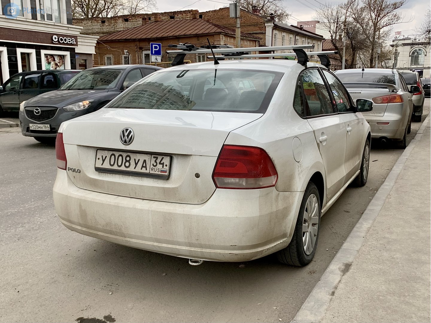 у 008 уа 34, Volkswagen Polo 5th gen Sedan (A05), 2010­–2015