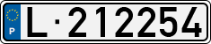 License plate of Portugal, Trailers