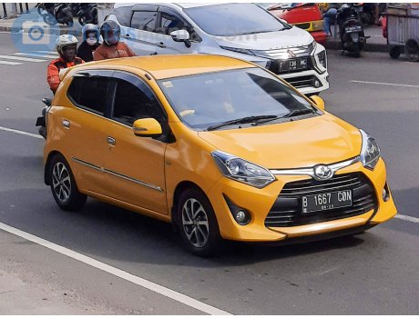 B 1667 CON, Toyota Agya