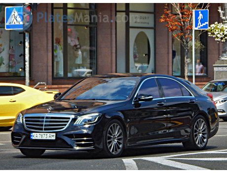 KA 7873 AM, Mercedes-Benz S-Klasse