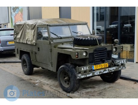 01-YD-58, Santana Land Rover 109 Militar