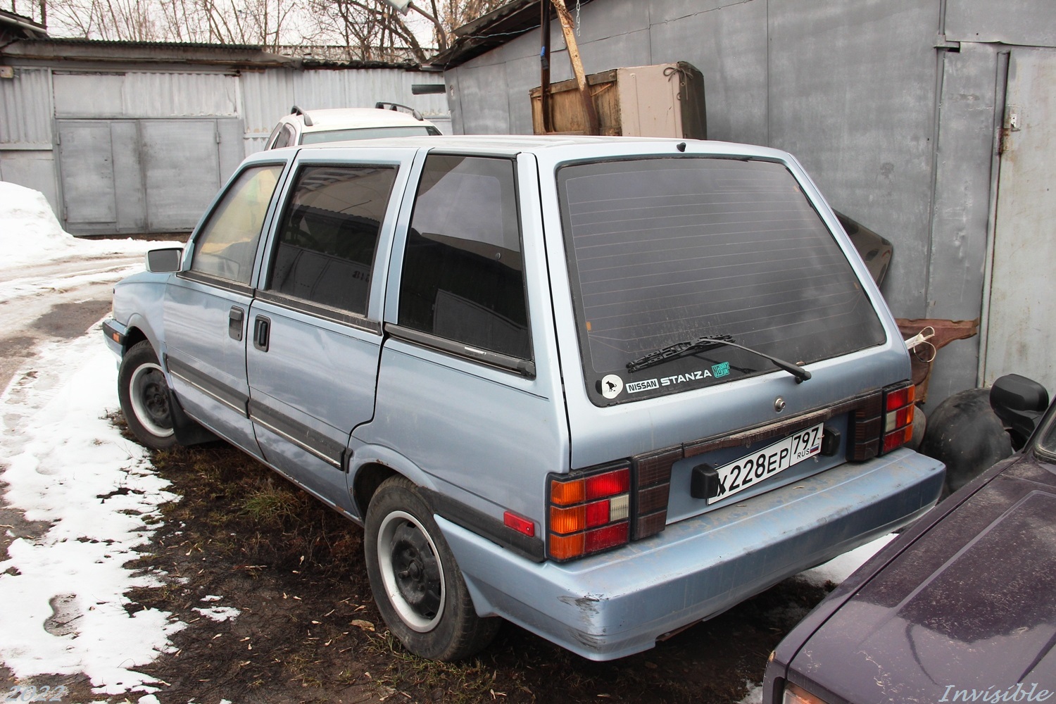 у 228 ер 797, Nissan Stanza 2nd gen Wagon (M10; NA-market), 1982–1988