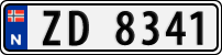 License plate of Norway, Trailers, motorcycles, special vehicles