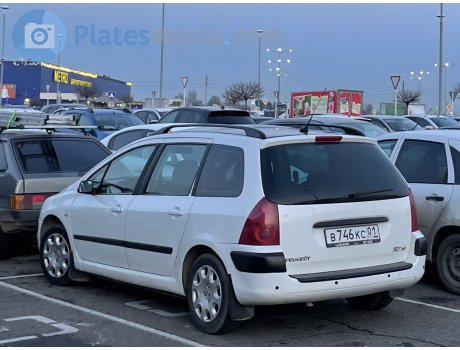 в746кс01, Peugeot 307