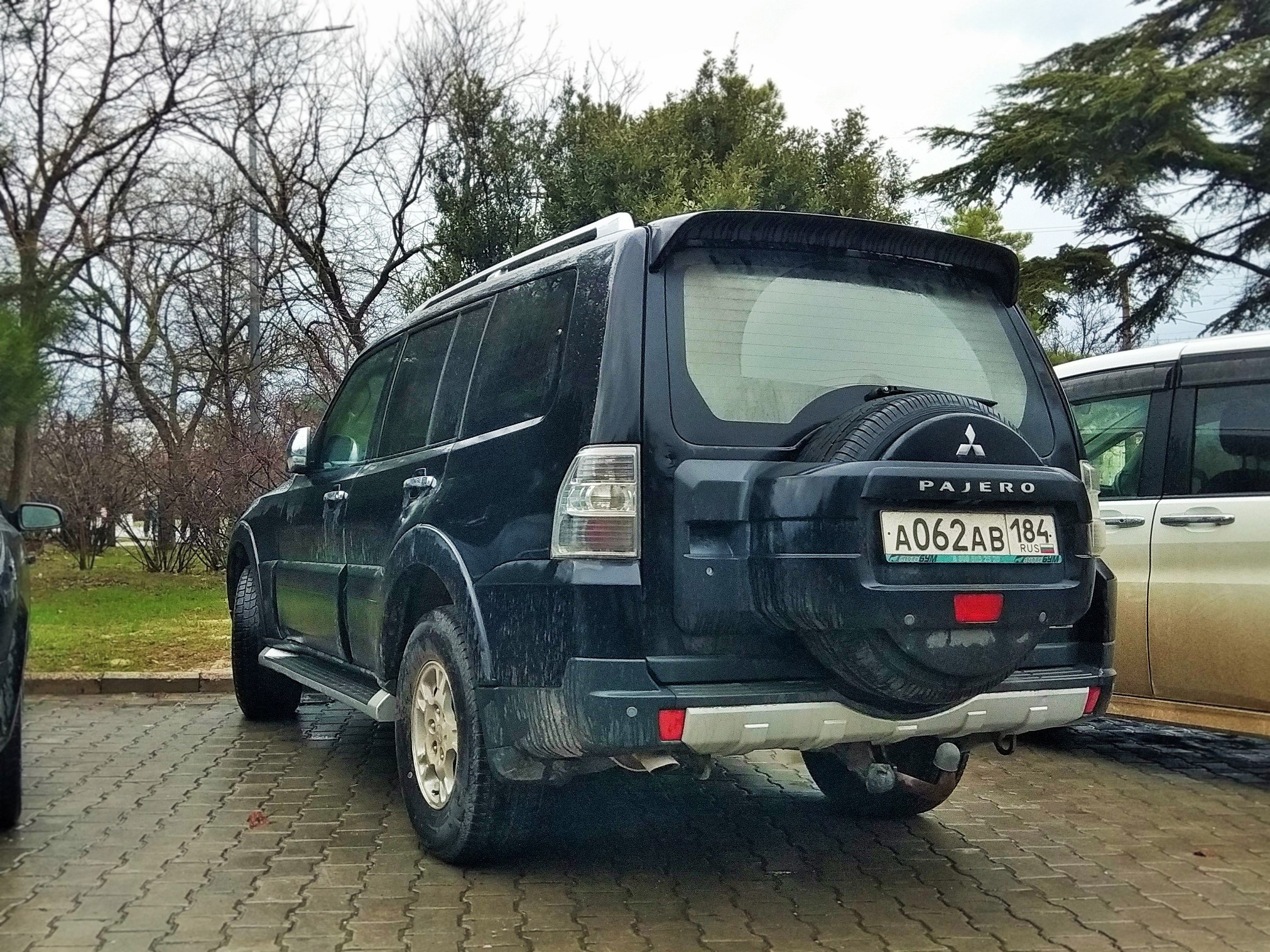 а 062 ав 184, Mitsubishi Pajero 4th gen 5-door SUV (V90/NS/NT/NW/NX), 2006–2021