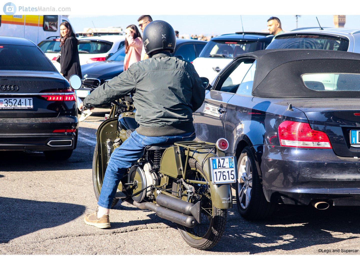 AZ 17615, Moto Guzzi 500 