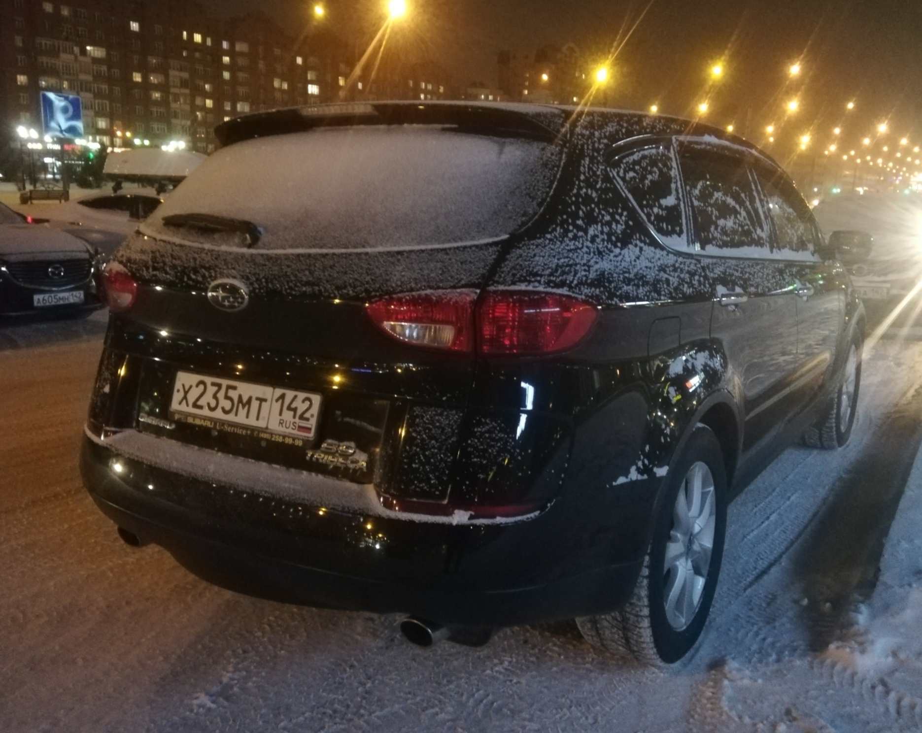 х 235 мт 142, Subaru Tribeca 1st gen B9 Tribeca (WX), 2005–2007