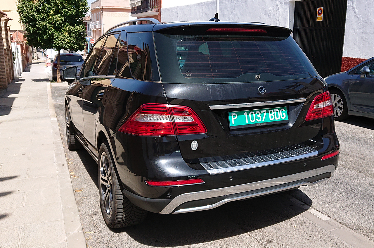 P 1037 BDG, Mercedes-Benz M-Klasse 3rd gen (W166), 2011–2015