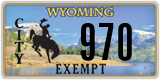 Wyoming, Exempt (1234)