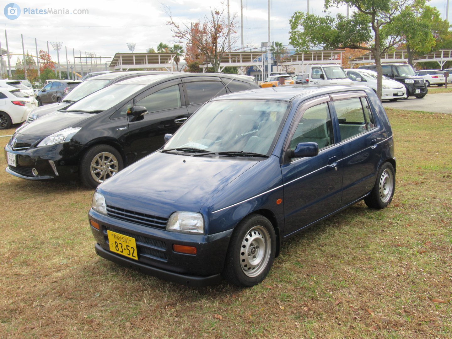 和歌山 581 く 8352, Suzuki Alto 4th gen 5-door Hatch (HA11/HA21, JP-market), 1994–1998
