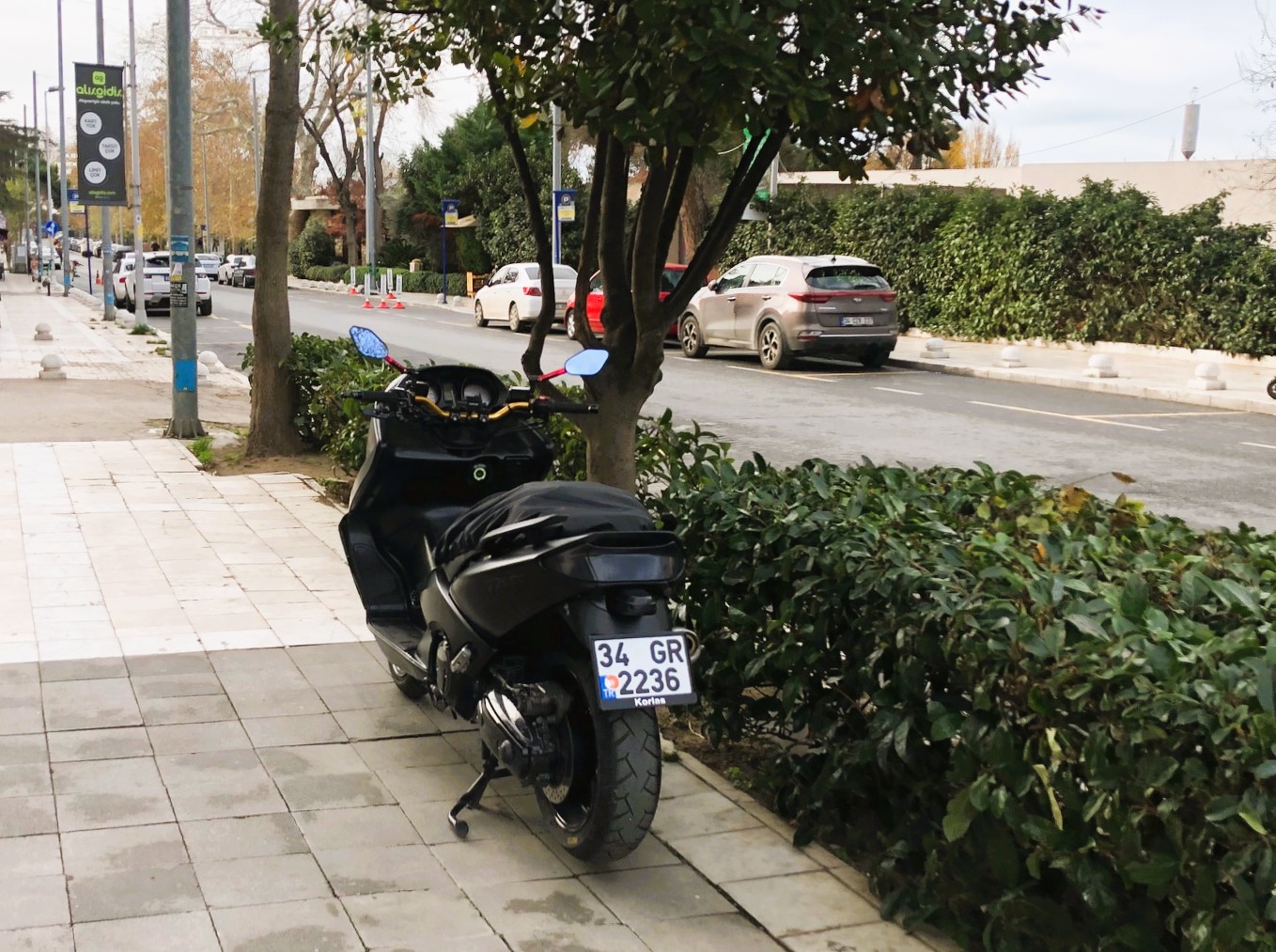 34 GR 2236, Yamaha TMAX 1st & 2nd gen XP500, 2001–2008