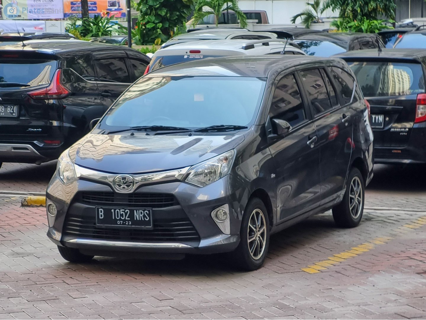 B 1052 NRS, Toyota Calya 1st gen (B400; ID-market), 2016–
