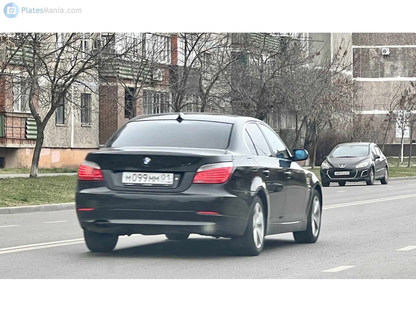 м 099 мм 01, BMW 5 Series 5th gen Sedan (E60), 2003–2010