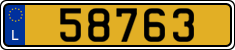 License plate of Luxembourg, Vanity Plates