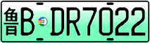 License plate of China, Electric vehicles