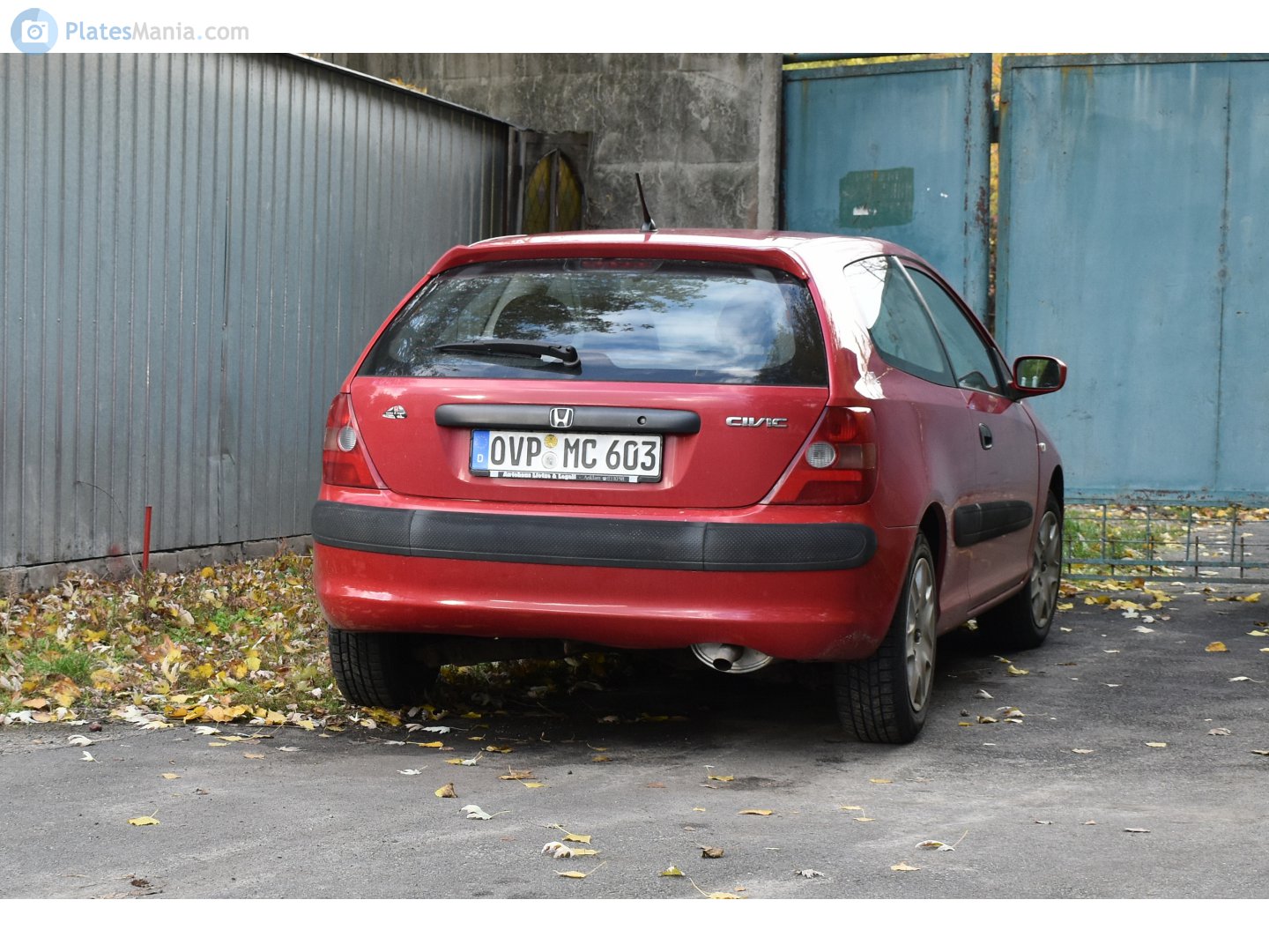 OVP MC 603, Honda Civic 7th gen 3-door Hatch (EP), 2000–2005