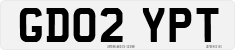 License plate of the United Kingdom, 2001 year system