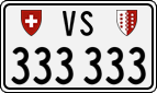License plate of Switzerland, Cars