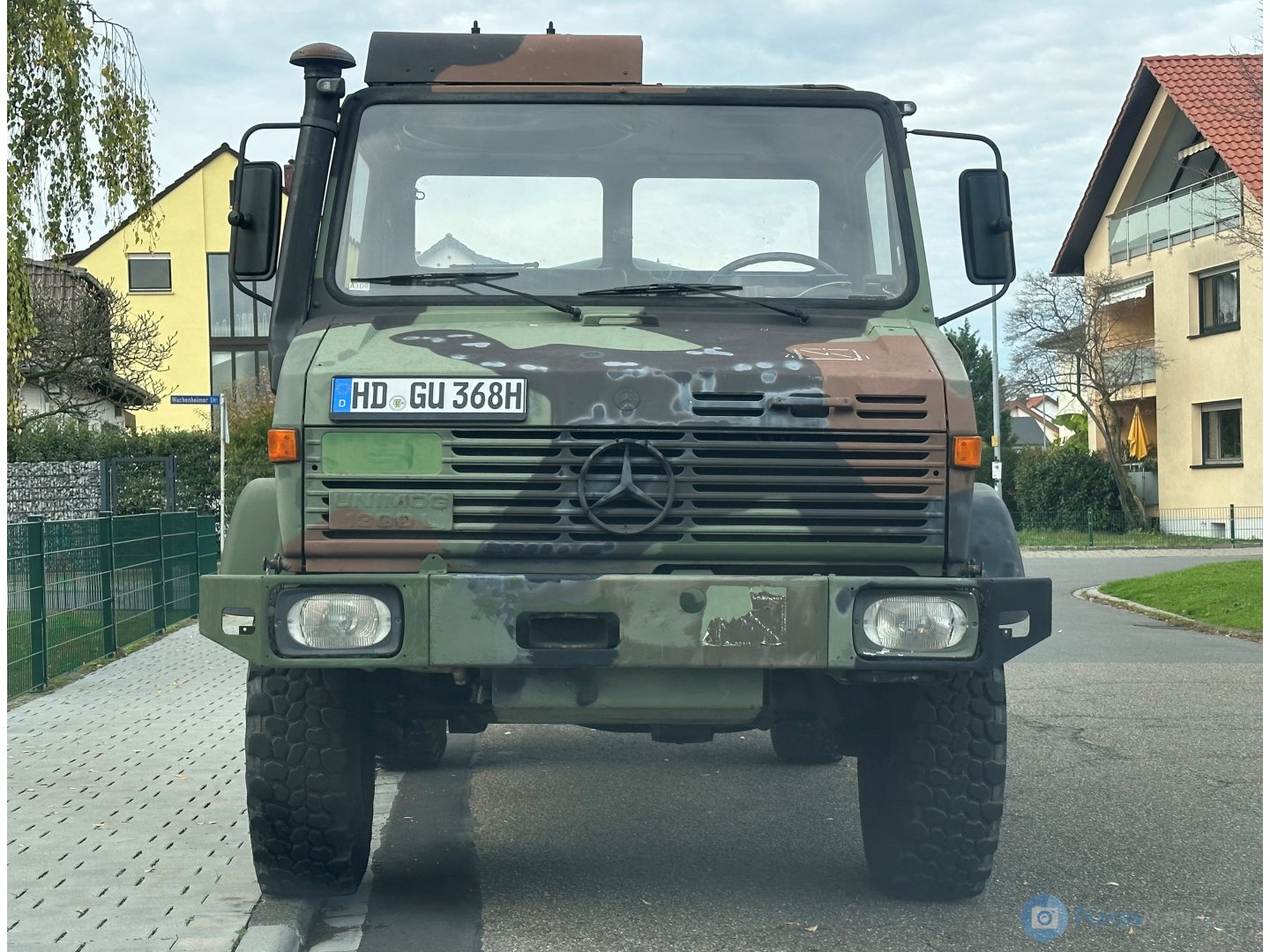 HD GU 368 H, Mercedes-Benz Unimog 424/425/427/435/436/437.1 Heavy Series, 1975­–2002