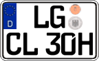 German license plate, Plates for oldtimers (type 