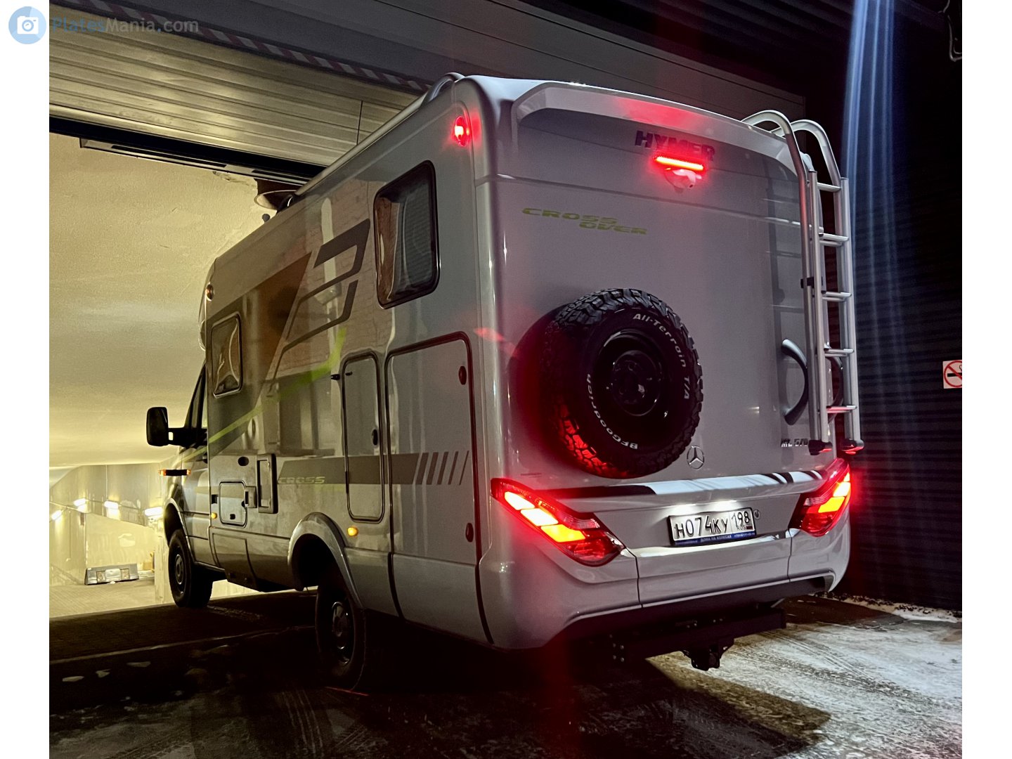 н 074 ку 198, Hymer Tramp 