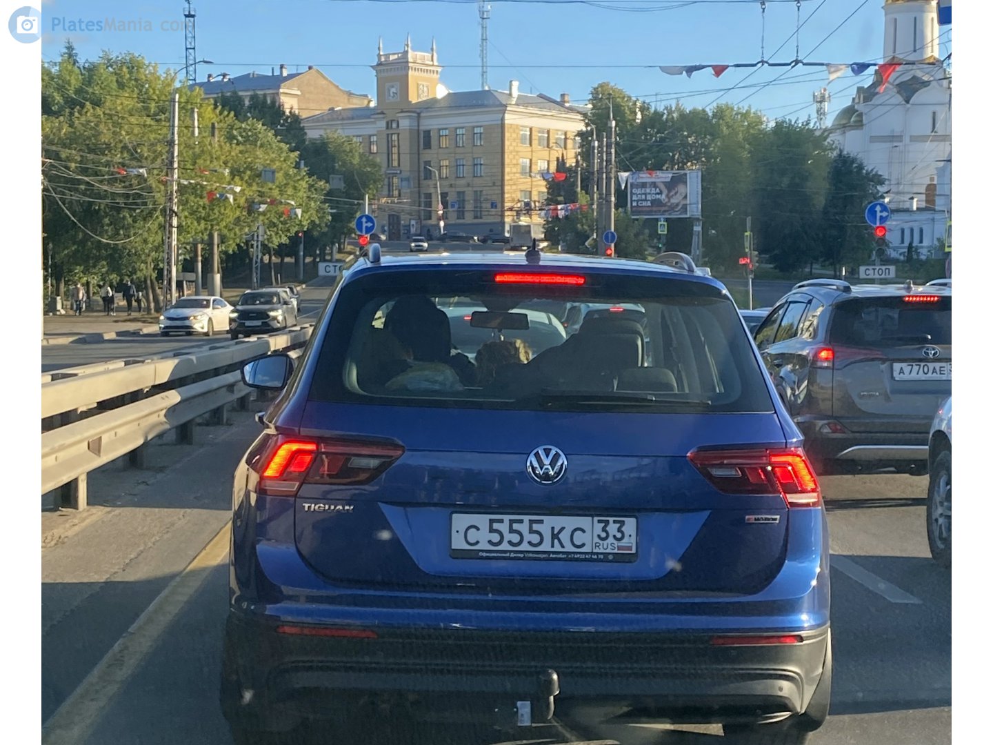 с 555 кс 33, Volkswagen Tiguan 2nd gen (AD/AX/Allspace/L), 2016–2021