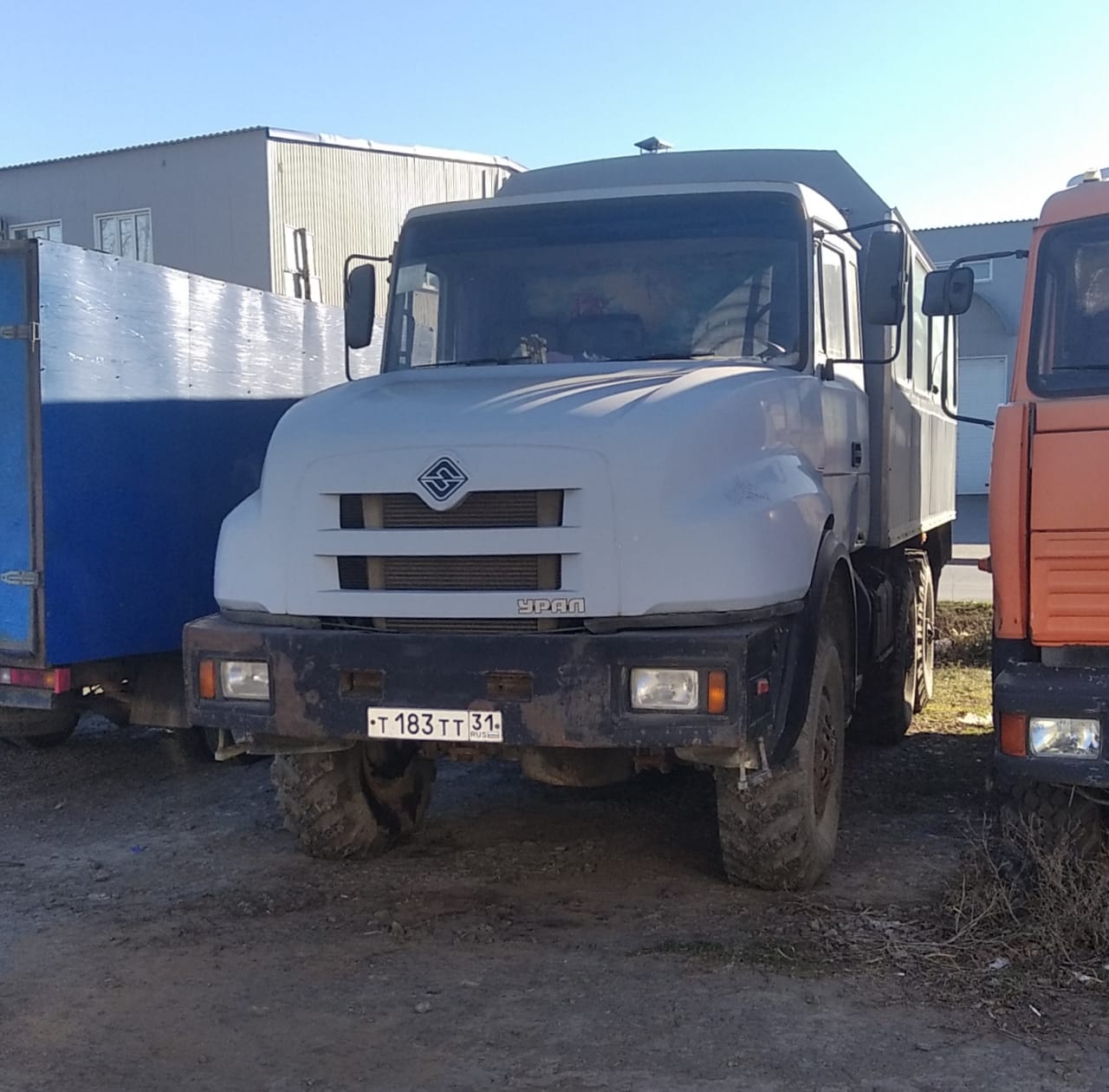 т 183 тт 31, Ural (UralAZ) 3255 3255, Plastic Cab, 2009–2014