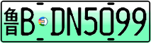 License plate of China, Electric vehicles