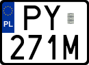 License plates of Poland, Special vehicles and motorcycles
