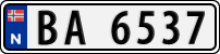 License plate of Norway, Trailers, motorcycles, special vehicles