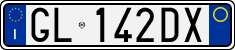 License plate of Italy, Cars (1994 year series)