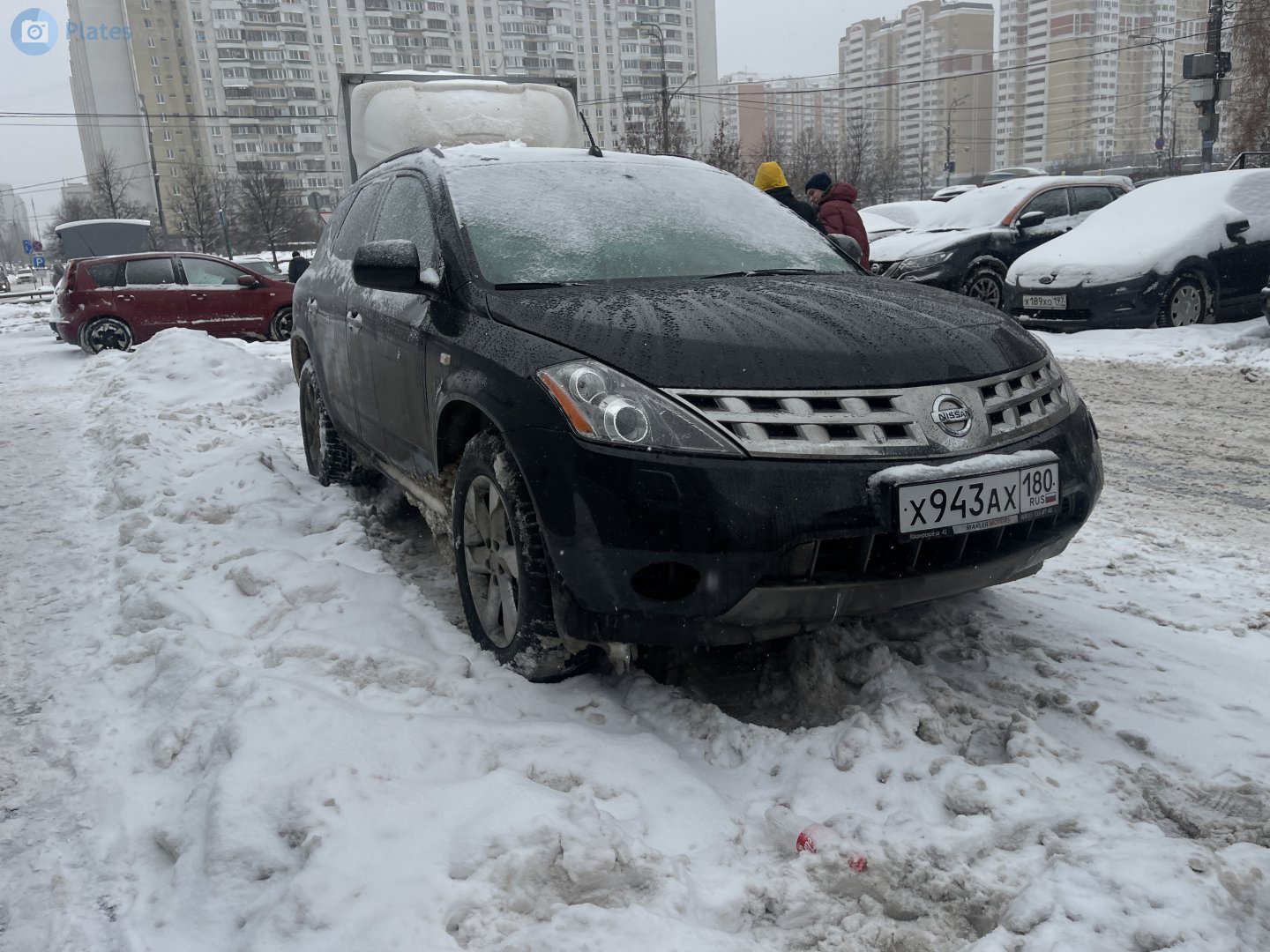 х 943 ах 180, Nissan Murano 1st gen (Z50), 2002–2007