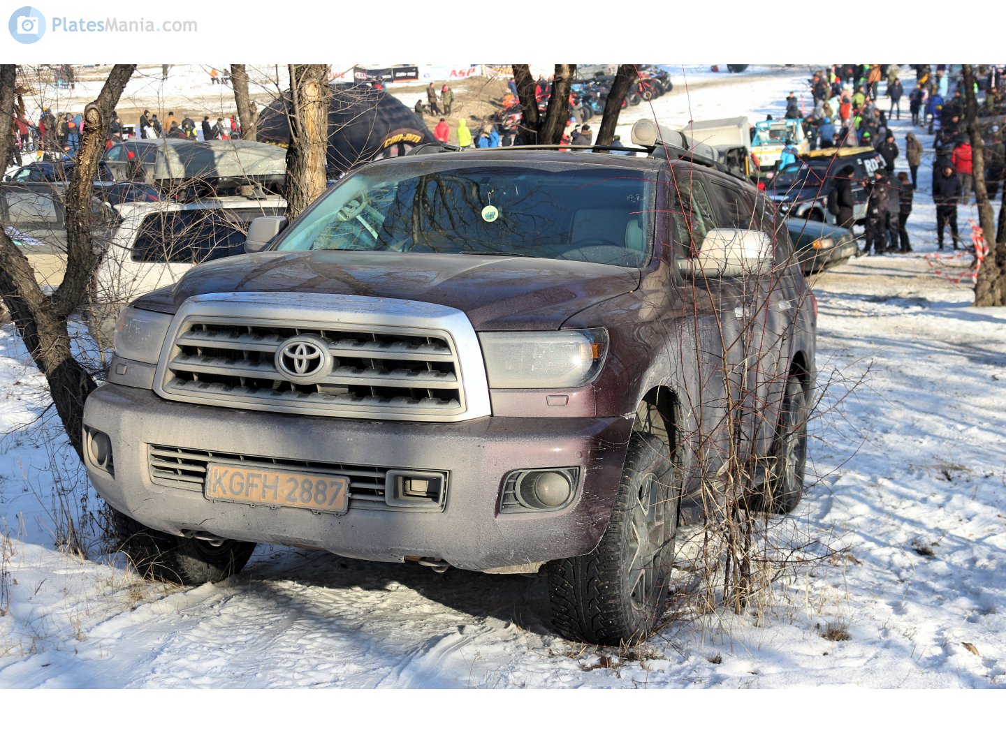 KGFH2887, Toyota Sequoia 2nd gen (XK60), 2007–2022