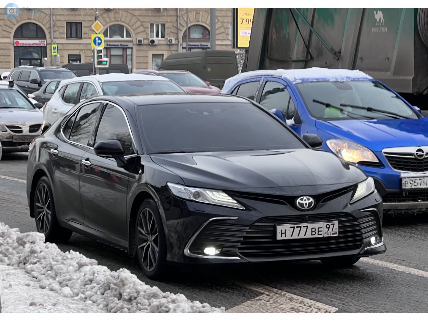 н 777 ве 97, Toyota Camry 8th gen (XV70), 2017–