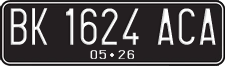 License plate of Indonesia, Regular plates