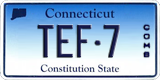 Connecticut, Vanity Plates (Combination)