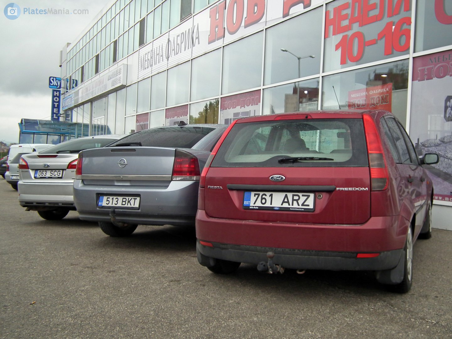 761 ARZ, Ford Fiesta 5th gen 5-door Hatch (B256/BV256), 2002–2005 (–2010 for LATAM-market)