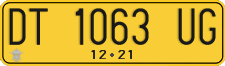License plate of Indonesia, Commercial vehicles